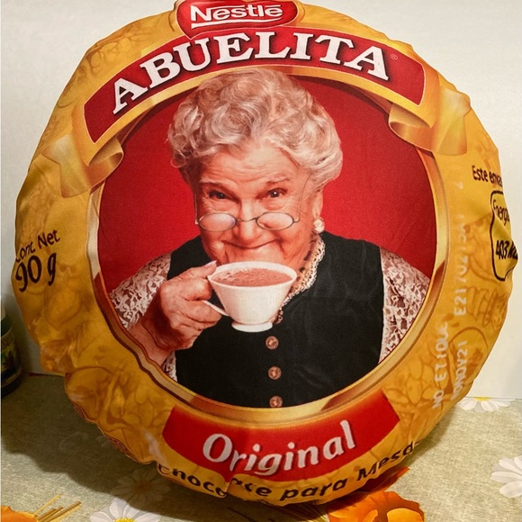Other - LA ABUELITA CHOCOLATE MEXICAN PILLOW